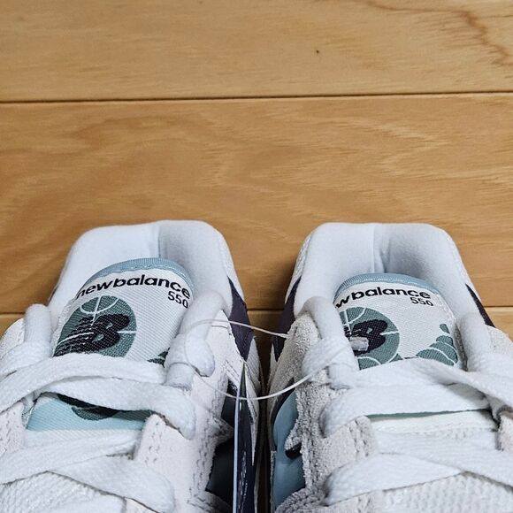 New Balance 550 Sea Salt White Grey Womens Shoe Sneaker BBW550NB - Picture 5 of 11